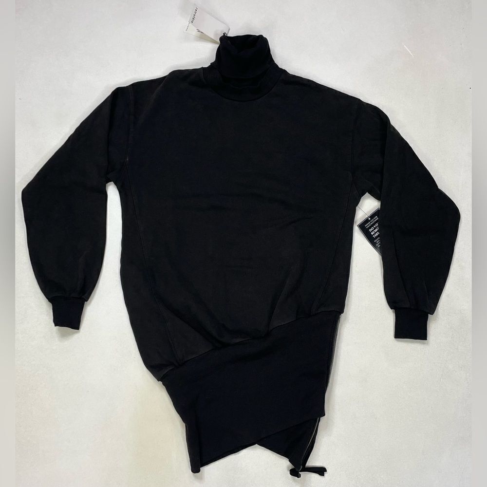 Retrofete Desreen Sweater Dress Women XS Black FW20-2989 NWT